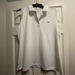 Vineyard Vines tank top performance polo. Size large. Worn once.